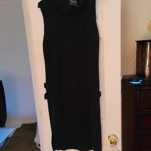 FATE by LFD sleeveless sweater tunic/vest, cowl